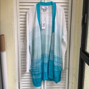 Joan Vass Cardigan size 2X